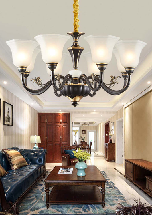 Modern LED Home Decorative Fixtures for Living Room Villa Duplex Nordic modern Simple Ceiling Chandelier